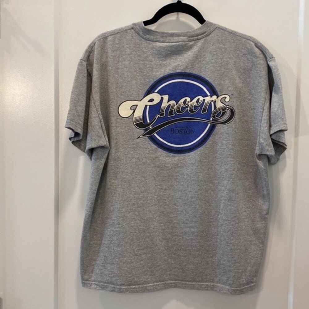 NWOT Authentic CHEERS T-shirt Straight from Boston. Unisex Size Large - Picture 3 of 11